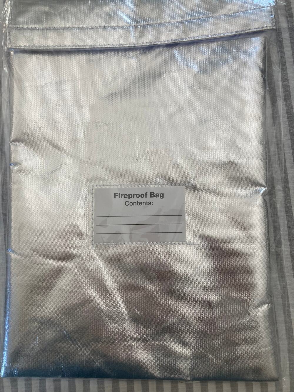 Fire Resistant Safe Bag